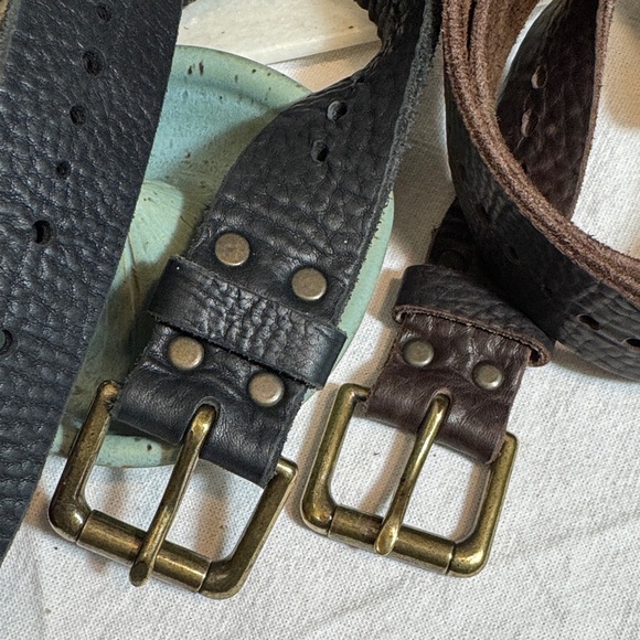 BRAVE Women\'s Leather belt in Brown size 34 main image 9